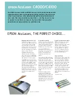 Preview for 2 page of Epson AcuLaser C4000 Brochure & Specs