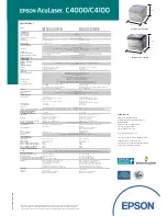 Preview for 6 page of Epson AcuLaser C4000 Brochure & Specs