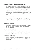 Preview for 202 page of Epson AcuLaser C4200DN User Manual