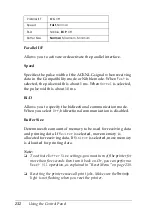 Preview for 232 page of Epson AcuLaser C4200DN User Manual