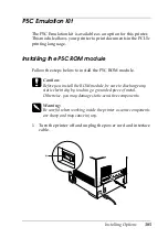 Preview for 305 page of Epson AcuLaser C4200DN User Manual