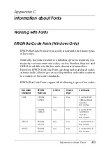 Preview for 425 page of Epson AcuLaser C4200DN User Manual