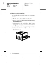 Предварительный просмотр 16 страницы Epson AcuLaser C8500 Setup Manual