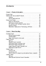 Preview for 5 page of Epson AcuLaser C8600 Reference Manual