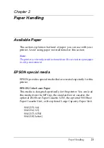 Preview for 23 page of Epson AcuLaser C8600 Reference Manual