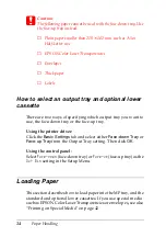 Preview for 36 page of Epson AcuLaser C8600 Reference Manual