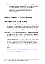 Preview for 54 page of Epson AcuLaser C8600 Reference Manual