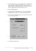 Preview for 73 page of Epson AcuLaser C8600 Reference Manual