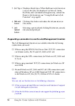 Preview for 98 page of Epson AcuLaser C8600 Reference Manual