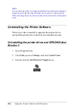 Preview for 106 page of Epson AcuLaser C8600 Reference Manual