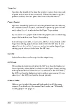 Preview for 186 page of Epson AcuLaser C8600 Reference Manual