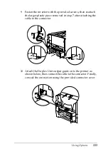 Preview for 225 page of Epson AcuLaser C8600 Reference Manual