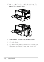 Preview for 254 page of Epson AcuLaser C8600 Reference Manual