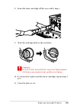 Preview for 263 page of Epson AcuLaser C8600 Reference Manual