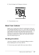 Preview for 269 page of Epson AcuLaser C8600 Reference Manual