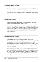 Preview for 370 page of Epson AcuLaser C8600 Reference Manual