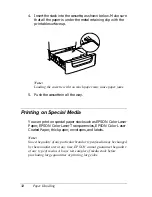 Preview for 34 page of Epson AcuLaser C900 Reference Manual