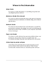 Preview for 3 page of Epson AcuLaser C9100 Reference Manual