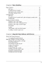 Preview for 5 page of Epson AcuLaser C9100 Reference Manual