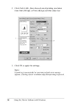 Preview for 56 page of Epson AcuLaser C9100 Reference Manual