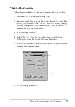 Preview for 75 page of Epson AcuLaser C9100 Reference Manual