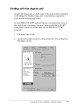 Preview for 79 page of Epson AcuLaser C9100 Reference Manual