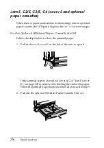 Preview for 270 page of Epson AcuLaser C9100 Reference Manual