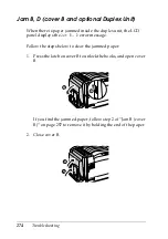 Preview for 274 page of Epson AcuLaser C9100 Reference Manual