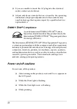 Preview for 22 page of Epson AcuLaser CX11 Series User Manual