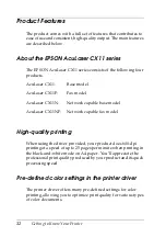 Preview for 32 page of Epson AcuLaser CX11 Series User Manual