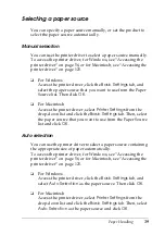 Preview for 39 page of Epson AcuLaser CX11 Series User Manual