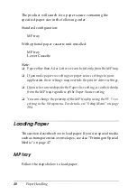 Preview for 40 page of Epson AcuLaser CX11 Series User Manual