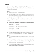 Preview for 53 page of Epson AcuLaser CX11 Series User Manual