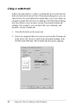 Preview for 76 page of Epson AcuLaser CX11 Series User Manual