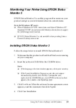 Preview for 83 page of Epson AcuLaser CX11 Series User Manual