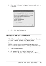 Preview for 101 page of Epson AcuLaser CX11 Series User Manual