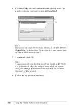 Preview for 106 page of Epson AcuLaser CX11 Series User Manual