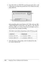 Preview for 124 page of Epson AcuLaser CX11 Series User Manual