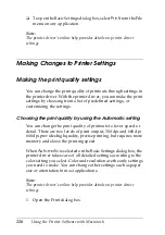 Preview for 126 page of Epson AcuLaser CX11 Series User Manual