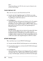 Preview for 228 page of Epson AcuLaser CX11 Series User Manual