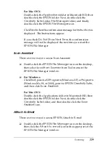 Preview for 229 page of Epson AcuLaser CX11 Series User Manual