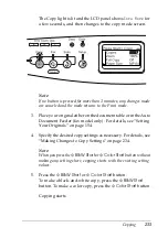 Preview for 233 page of Epson AcuLaser CX11 Series User Manual