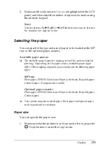 Preview for 235 page of Epson AcuLaser CX11 Series User Manual