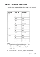 Preview for 241 page of Epson AcuLaser CX11 Series User Manual