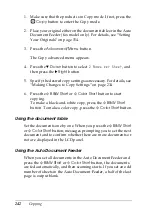 Preview for 242 page of Epson AcuLaser CX11 Series User Manual