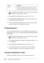 Preview for 260 page of Epson AcuLaser CX11 Series User Manual