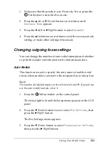 Preview for 261 page of Epson AcuLaser CX11 Series User Manual