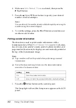 Preview for 262 page of Epson AcuLaser CX11 Series User Manual