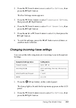 Preview for 263 page of Epson AcuLaser CX11 Series User Manual