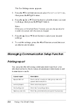 Preview for 264 page of Epson AcuLaser CX11 Series User Manual